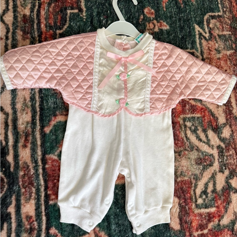 Pink and White Kids Pajamas